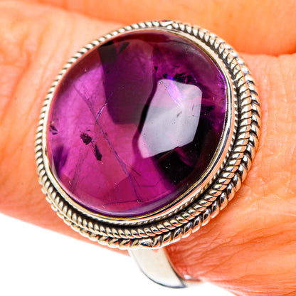 Star Amethyst Rings handcrafted by Ana Silver Co - RING97640