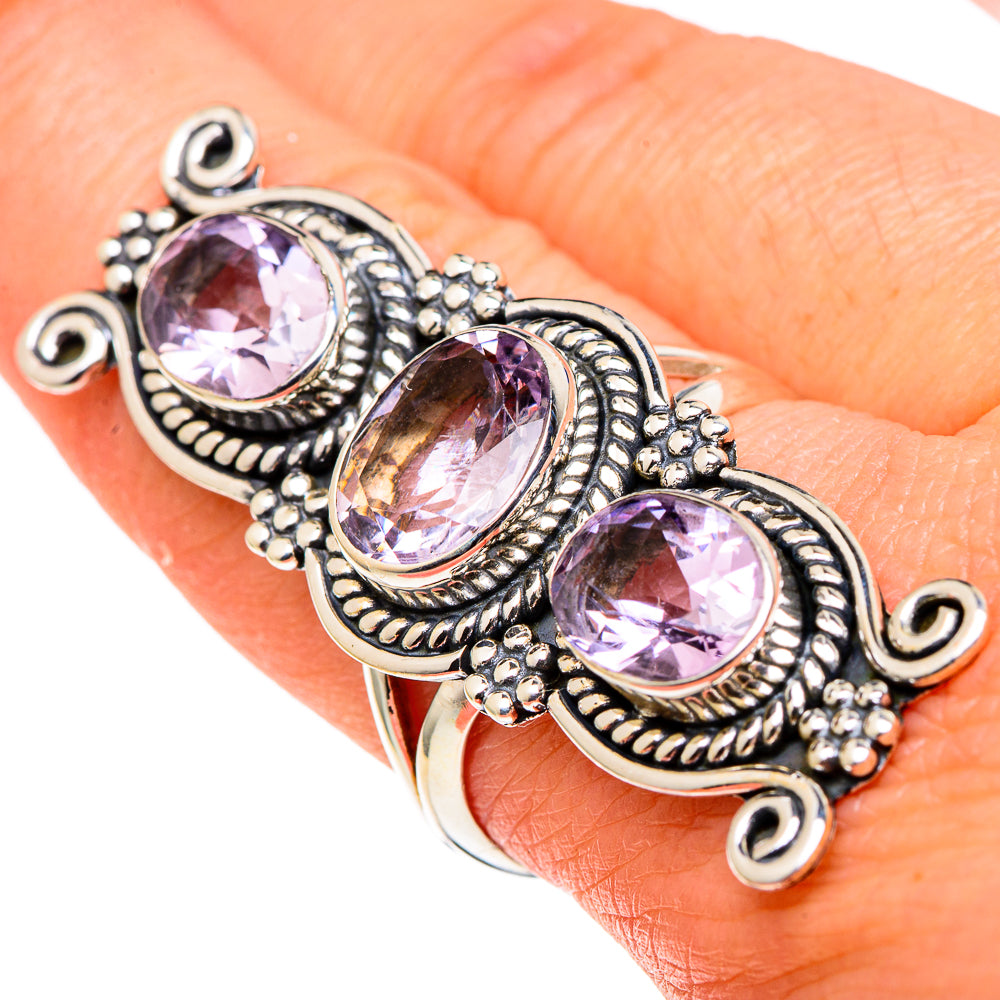 Kunzite Rings handcrafted by Ana Silver Co - RING97641