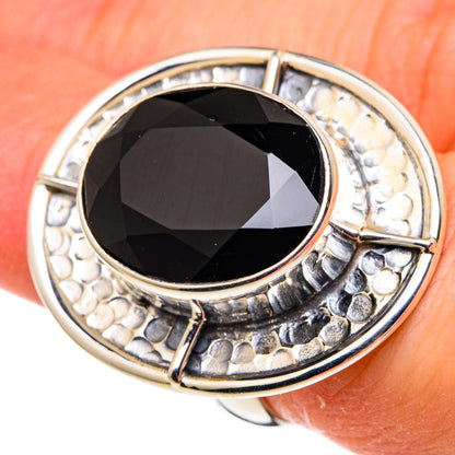 Black Onyx Rings handcrafted by Ana Silver Co - RING97642