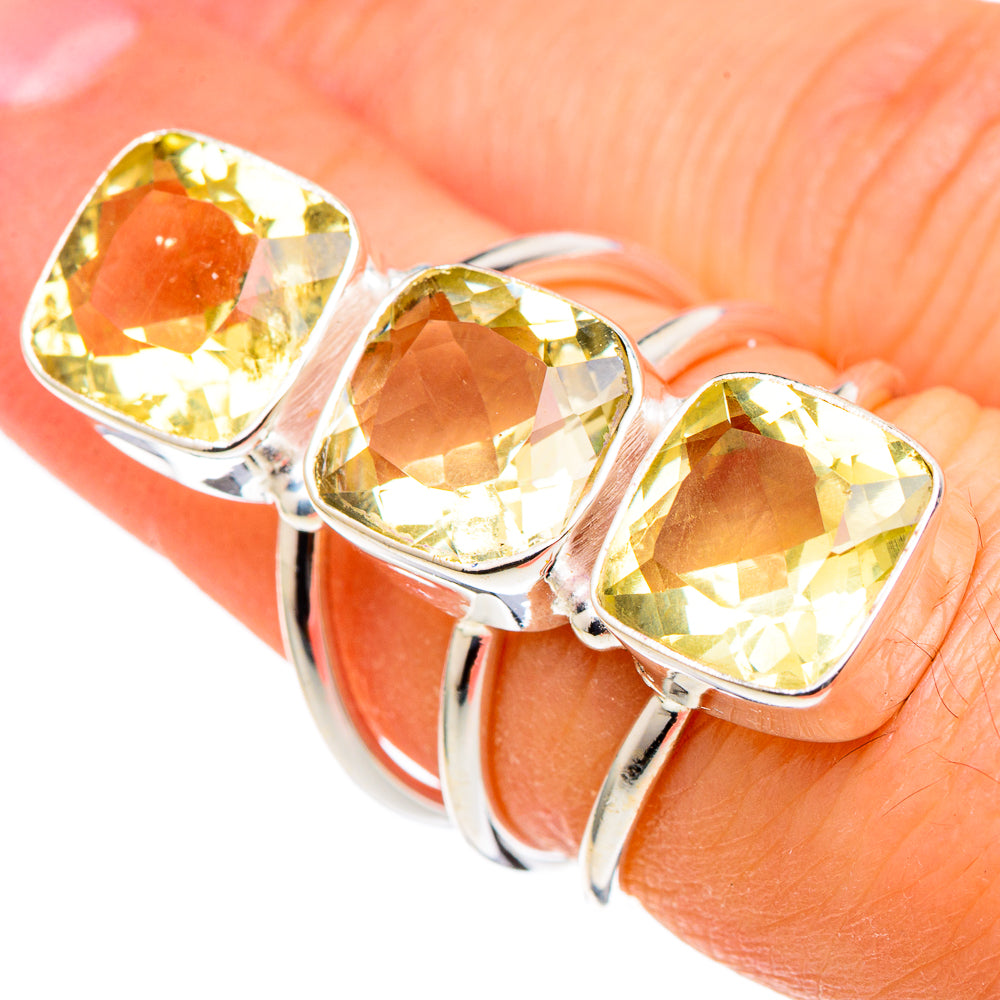 Citrine Rings handcrafted by Ana Silver Co - RING97651
