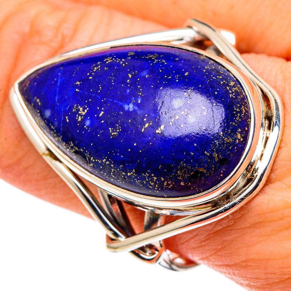 Lapis Lazuli Rings handcrafted by Ana Silver Co - RING97654