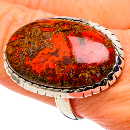Moroccan Agate Rings handcrafted by Ana Silver Co - RING97659
