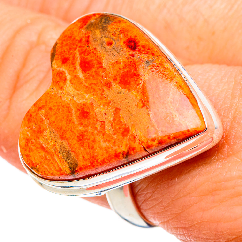 Sponge Coral Rings handcrafted by Ana Silver Co - RING97661