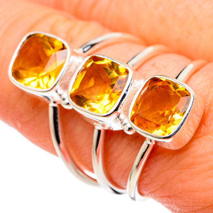 Citrine Rings handcrafted by Ana Silver Co - RING97665