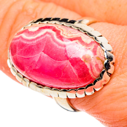 Rhodochrosite Rings handcrafted by Ana Silver Co - RING97670