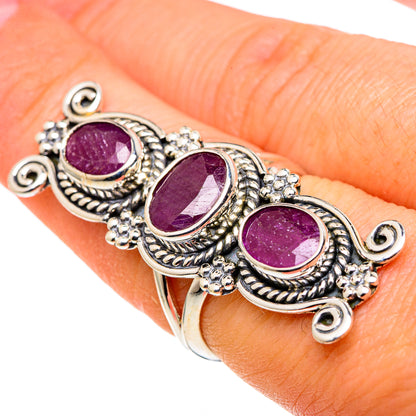Ruby Rings handcrafted by Ana Silver Co - RING97671