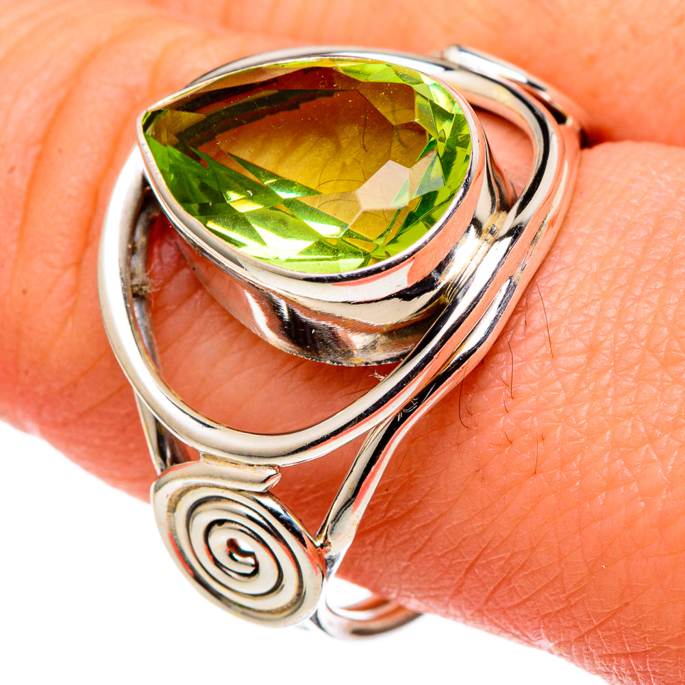 Peridot Rings handcrafted by Ana Silver Co - RING97678