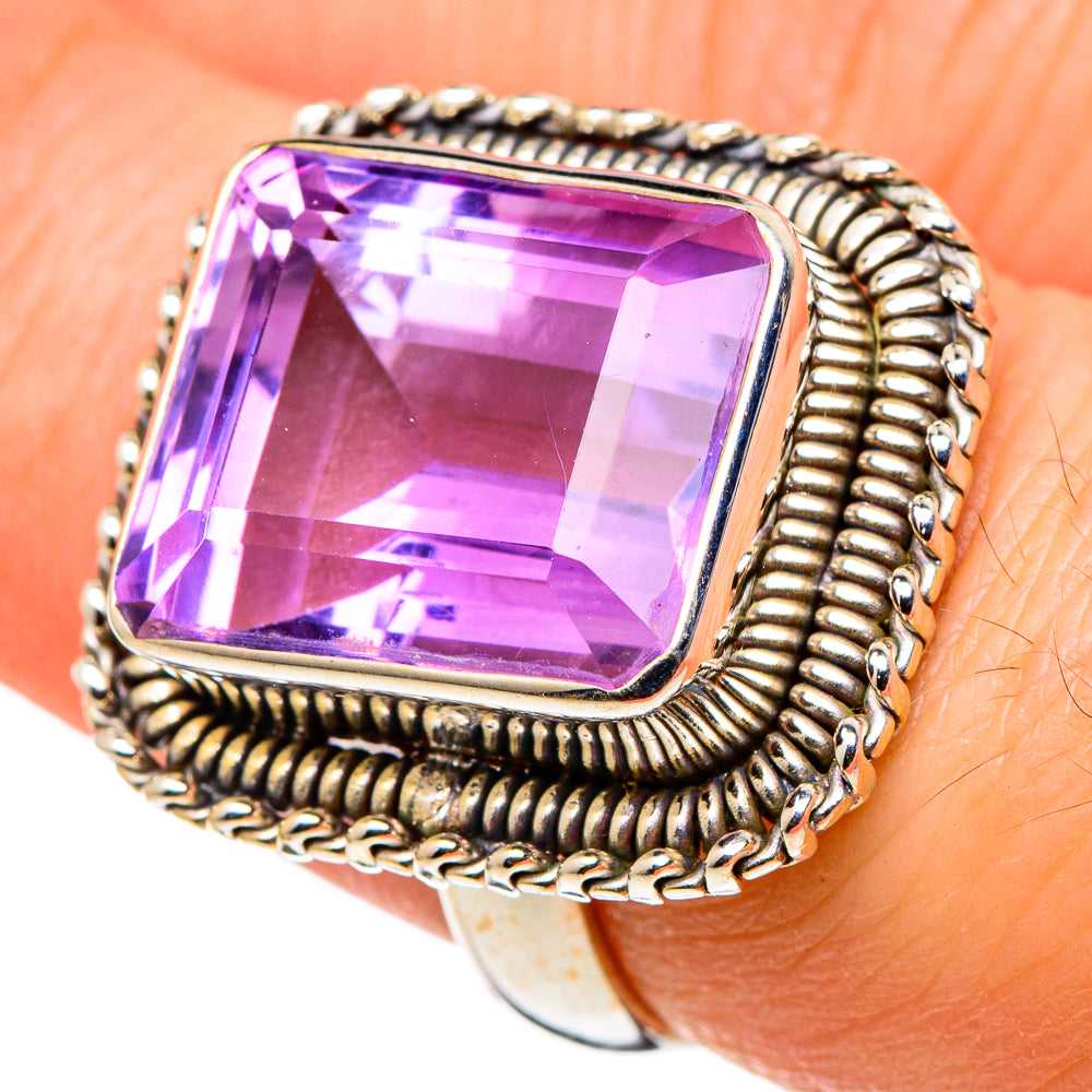 Amethyst Rings handcrafted by Ana Silver Co - RING97693