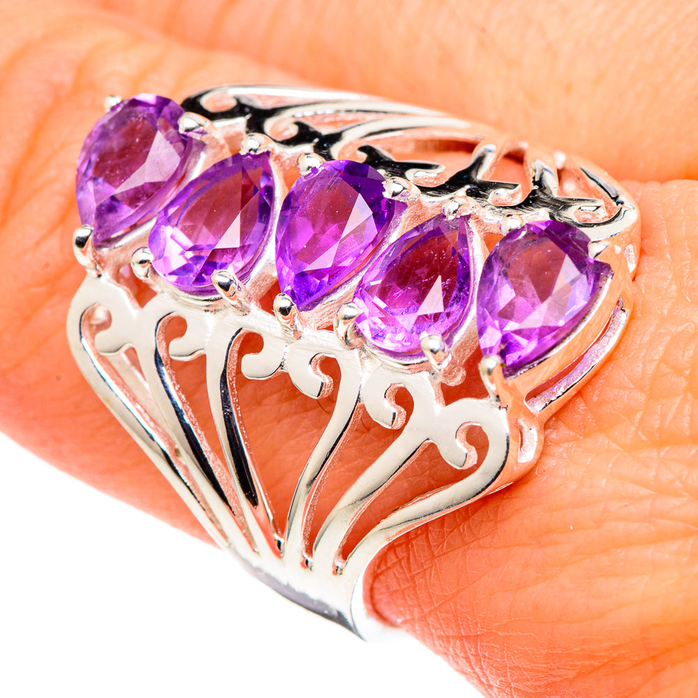 Amethyst Rings handcrafted by Ana Silver Co - RING97694