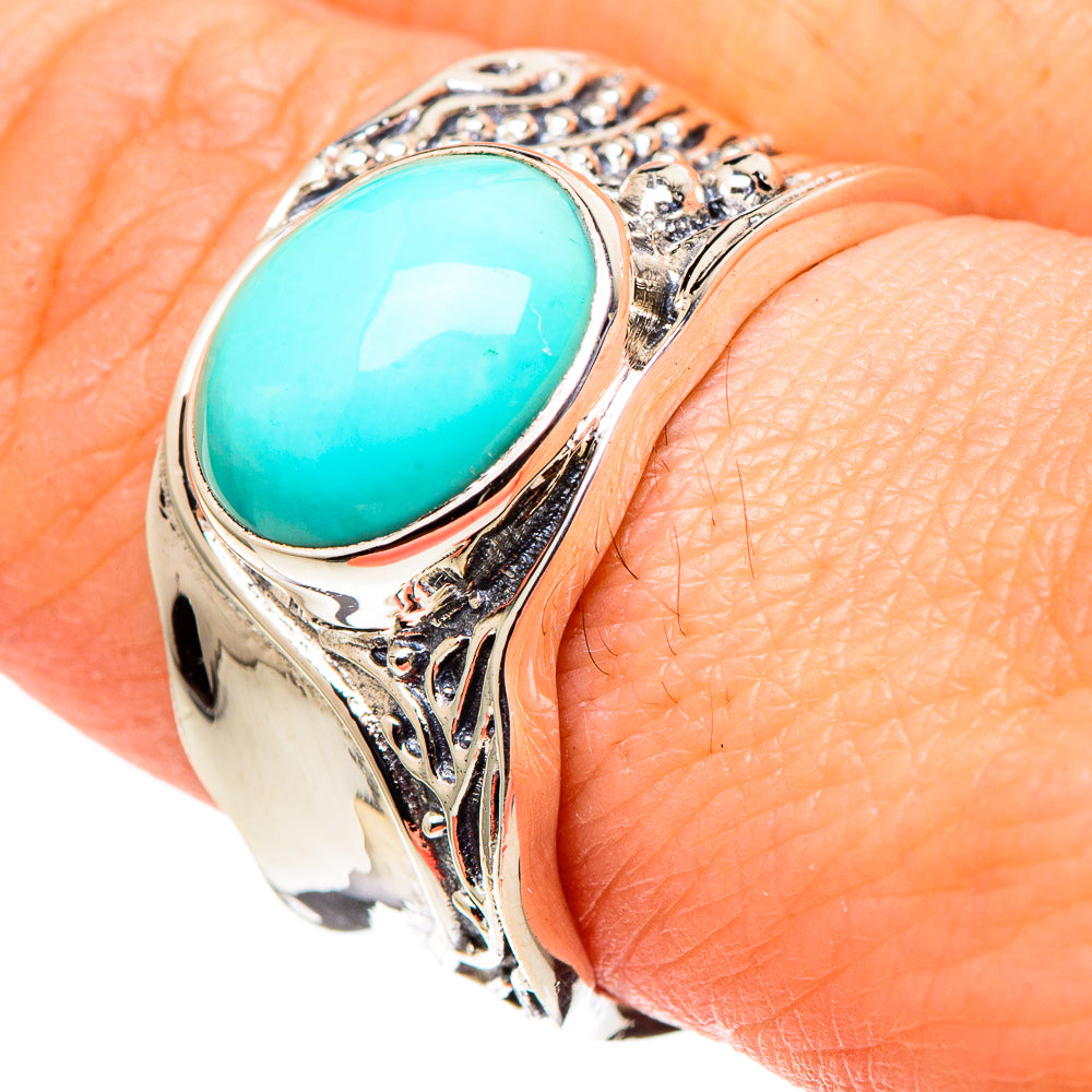 Larimar Rings handcrafted by Ana Silver Co - RING97710