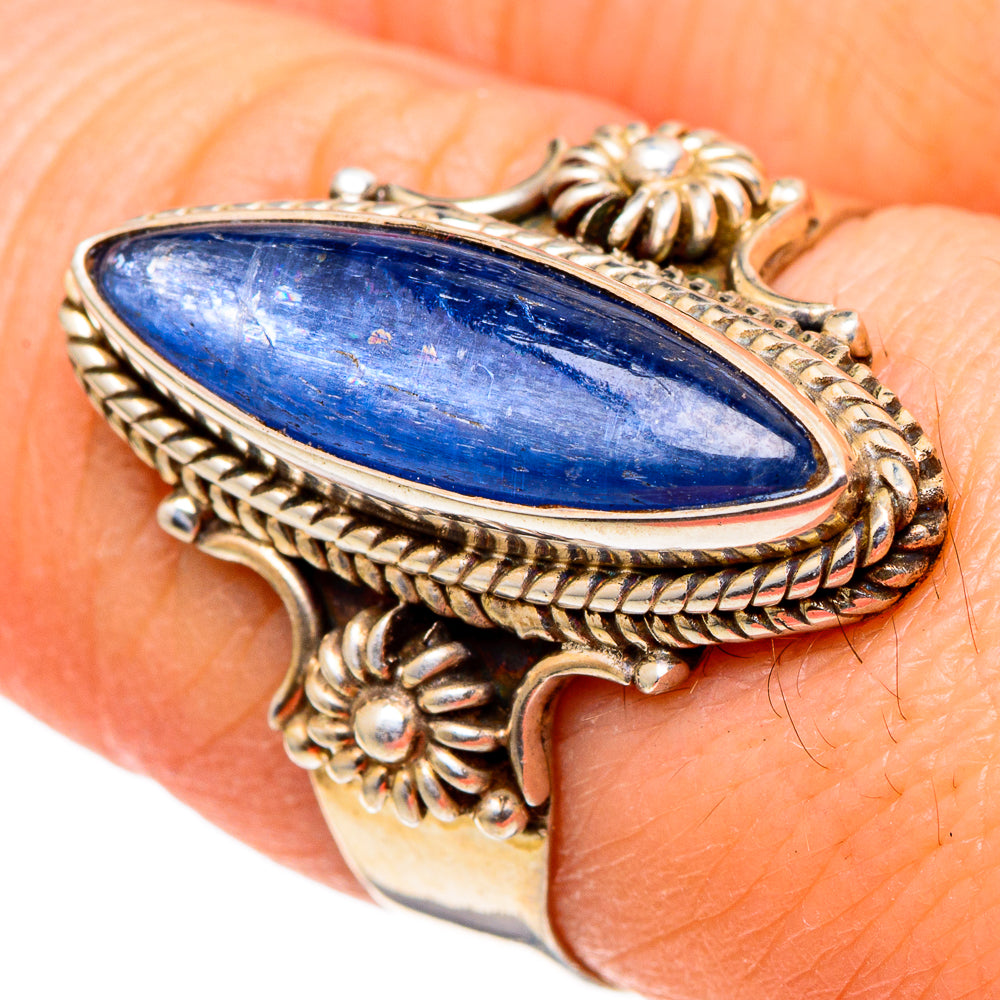 Kyanite Rings handcrafted by Ana Silver Co - RING97717