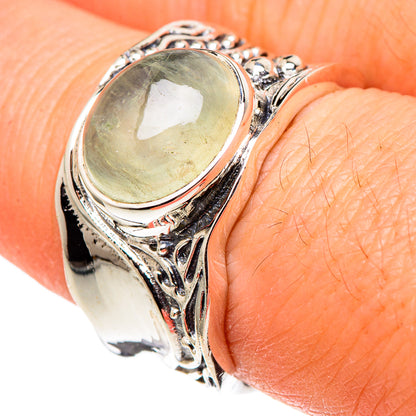 Prehnite Rings handcrafted by Ana Silver Co - RING97719