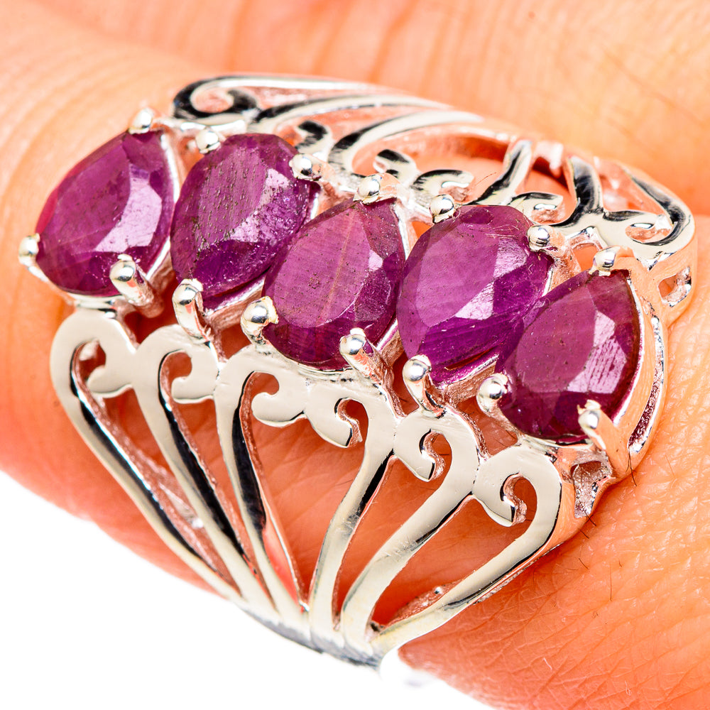 Ruby Rings handcrafted by Ana Silver Co - RING97727