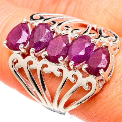 Ruby Rings handcrafted by Ana Silver Co - RING97727