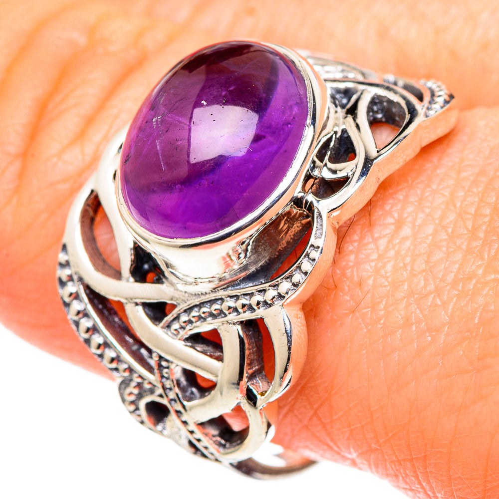 Amethyst Rings handcrafted by Ana Silver Co - RING97734