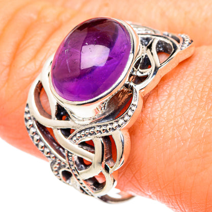 Amethyst Rings handcrafted by Ana Silver Co - RING97734