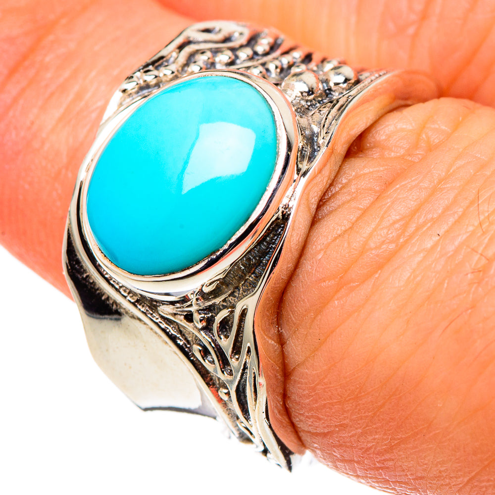 Larimar Rings handcrafted by Ana Silver Co - RING97749