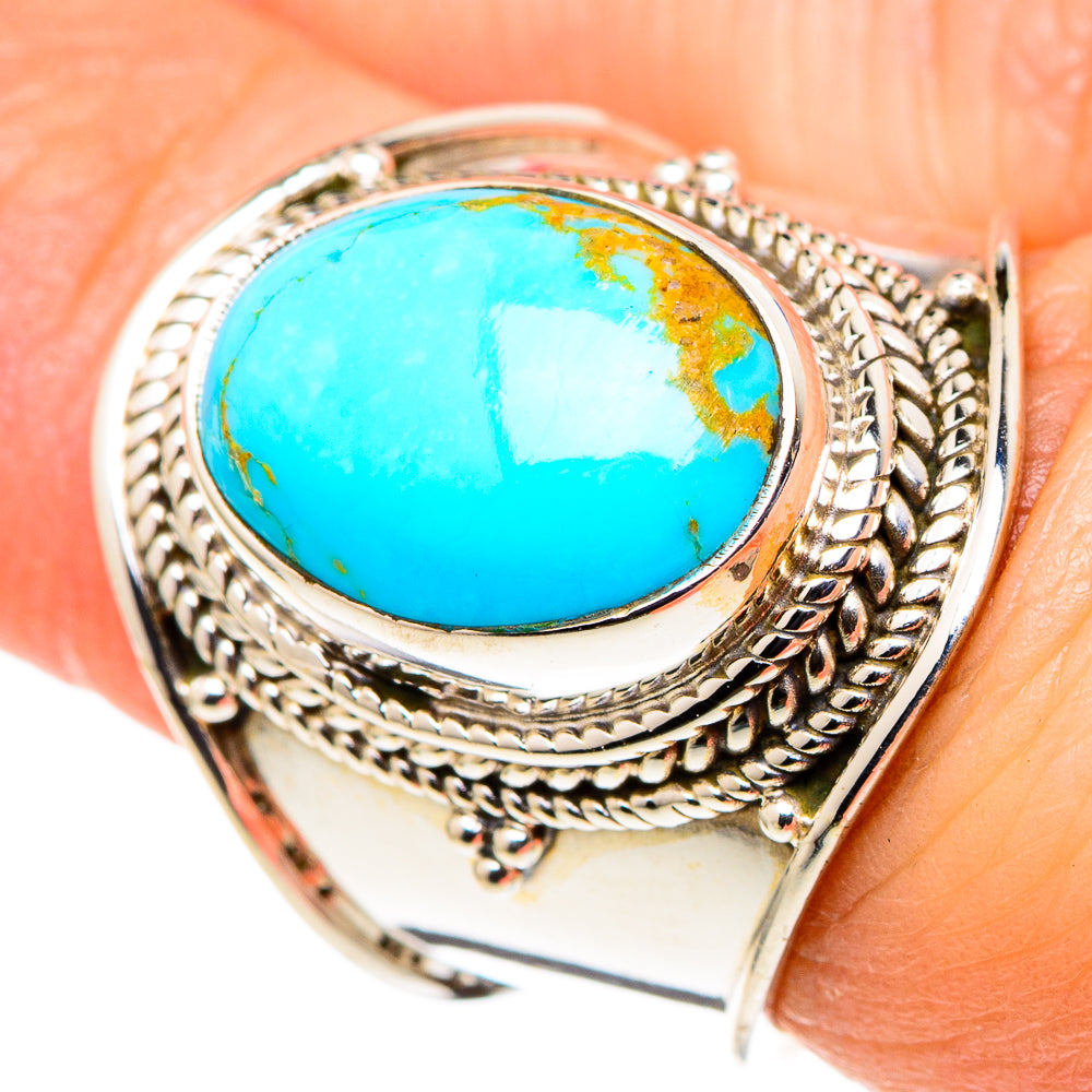 Chrysocolla Rings handcrafted by Ana Silver Co - RING97752