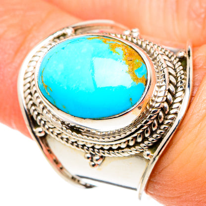Chrysocolla Rings handcrafted by Ana Silver Co - RING97752