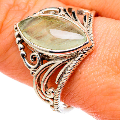 Prehnite Rings handcrafted by Ana Silver Co - RING97753