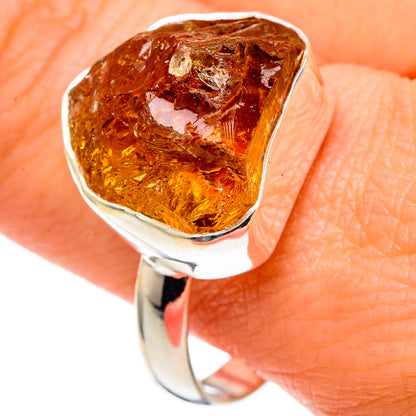 Citrine Rings handcrafted by Ana Silver Co - RING97763