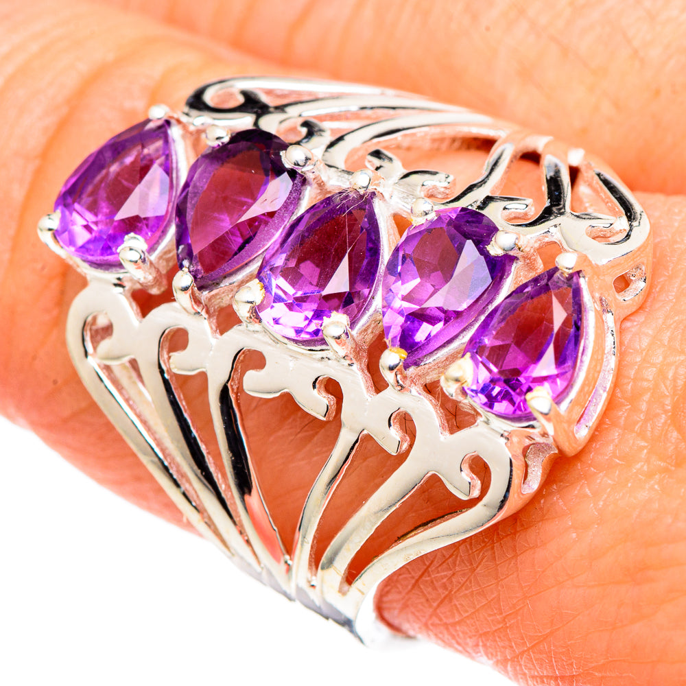 Amethyst Rings handcrafted by Ana Silver Co - RING97770