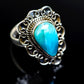 Larimar Rings handcrafted by Ana Silver Co - RING977760