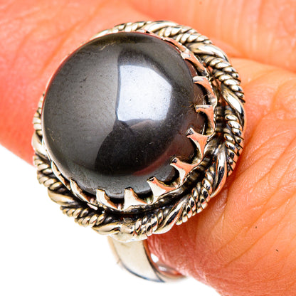 Hematite Rings handcrafted by Ana Silver Co - RING97784
