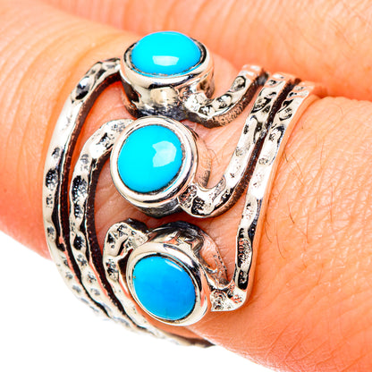 Larimar Rings handcrafted by Ana Silver Co - RING97790