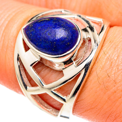 Lapis Lazuli Rings handcrafted by Ana Silver Co - RING97791