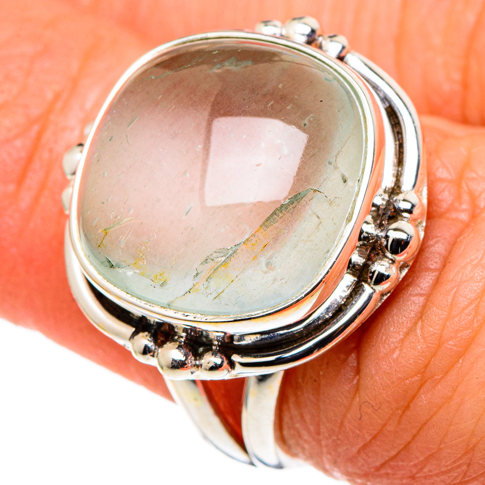 Prehnite Rings handcrafted by Ana Silver Co - RING97792