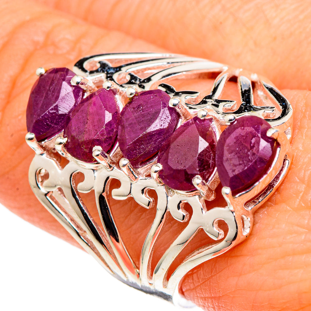 Ruby Rings handcrafted by Ana Silver Co - RING97806