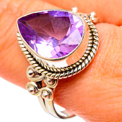 Amethyst Rings handcrafted by Ana Silver Co - RING97811