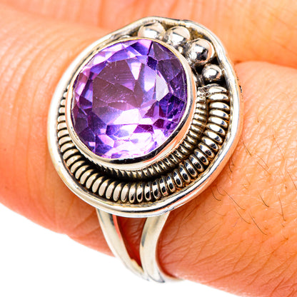 Amethyst Rings handcrafted by Ana Silver Co - RING97813