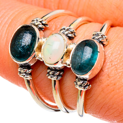 Ethiopian Opal Rings handcrafted by Ana Silver Co - RING97818