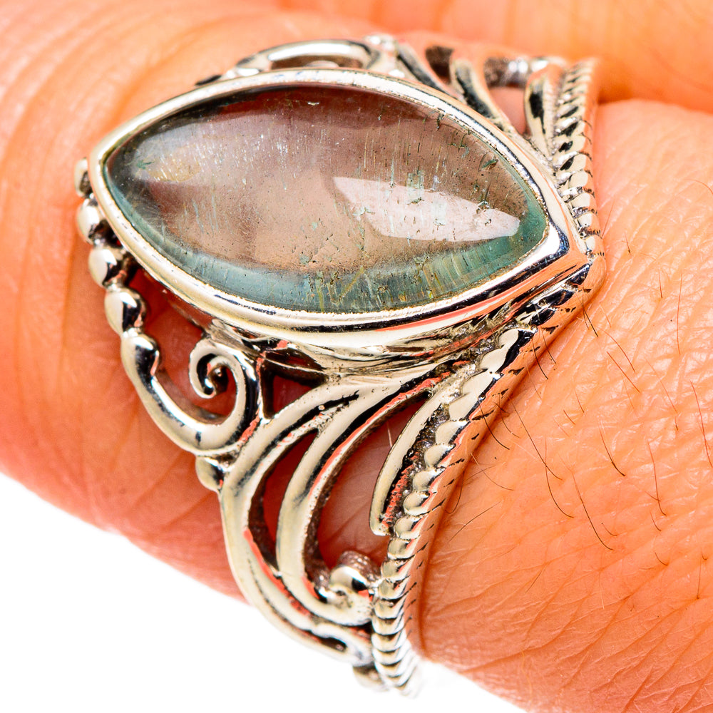 Aquamarine Rings handcrafted by Ana Silver Co - RING97825
