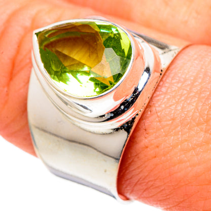 Peridot Rings handcrafted by Ana Silver Co - RING97833