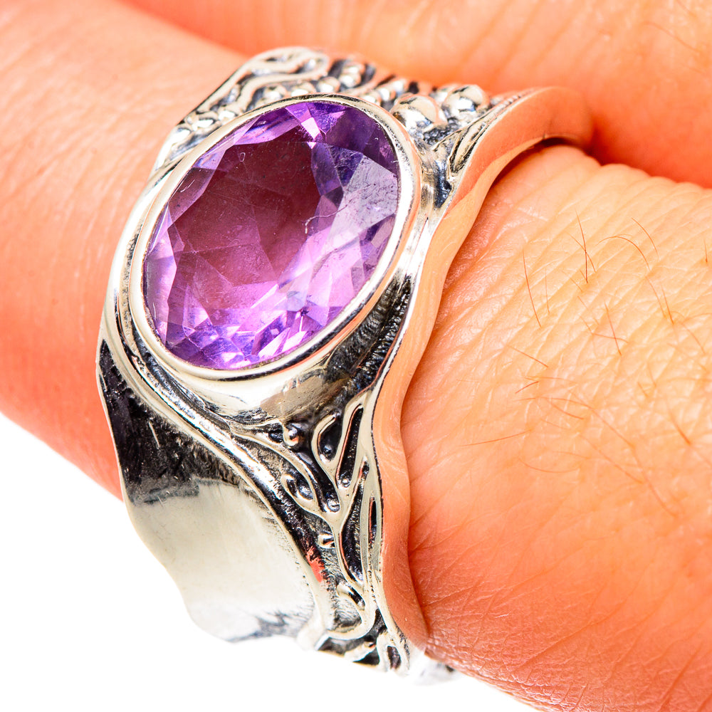 Amethyst Rings handcrafted by Ana Silver Co - RING97844