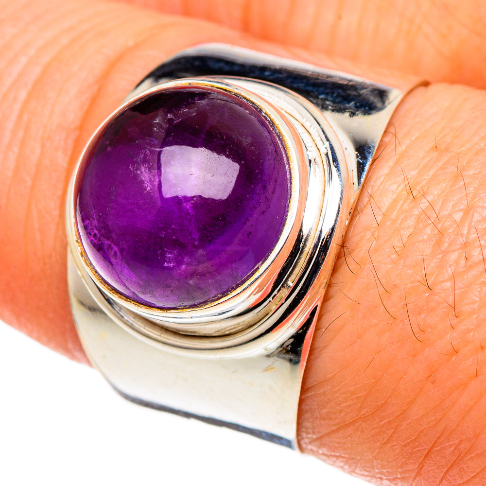 Amethyst Rings handcrafted by Ana Silver Co - RING97876
