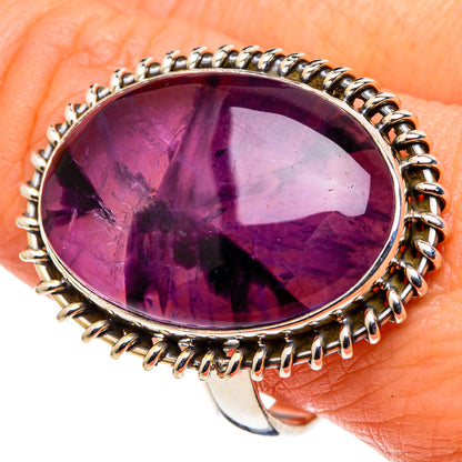 Star Amethyst Rings handcrafted by Ana Silver Co - RING97878