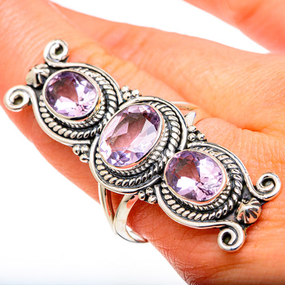 Kunzite Rings handcrafted by Ana Silver Co - RING97880