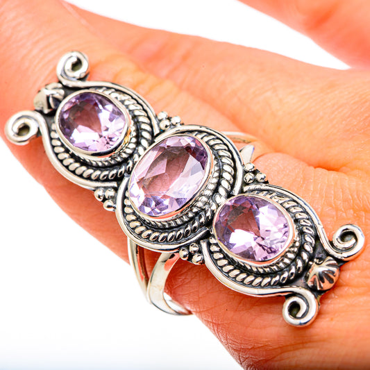 Kunzite Rings handcrafted by Ana Silver Co - RING97880