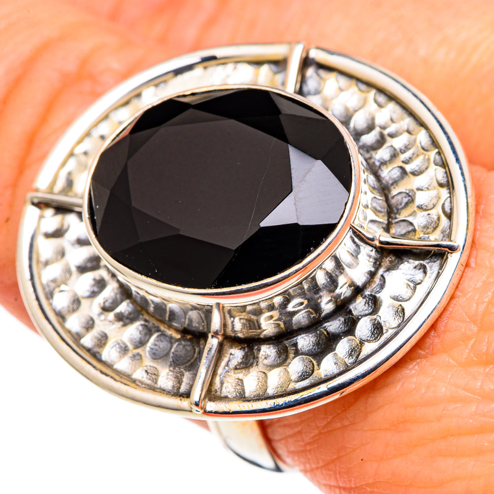 Black Onyx Rings handcrafted by Ana Silver Co - RING97881