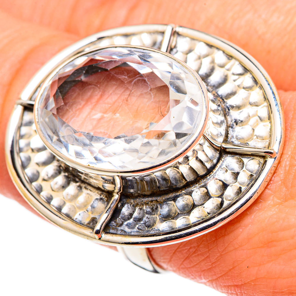 White Quartz Rings handcrafted by Ana Silver Co - RING97884