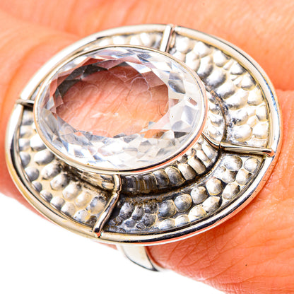 White Quartz Rings handcrafted by Ana Silver Co - RING97884