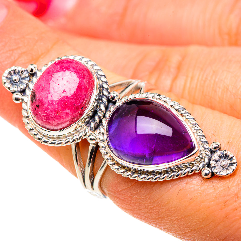 Amethyst Rings handcrafted by Ana Silver Co - RING97885
