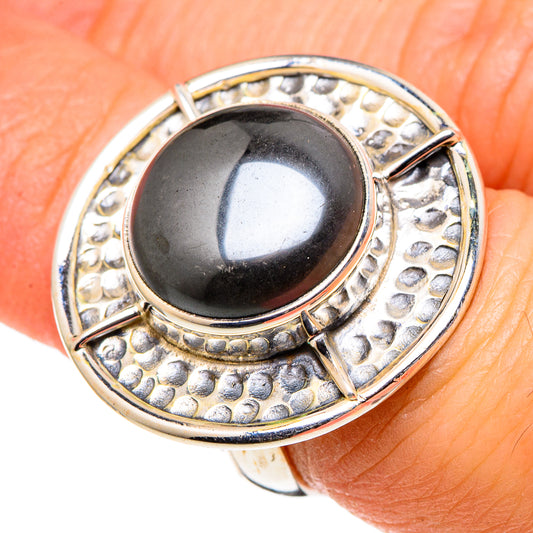 Hematite Rings handcrafted by Ana Silver Co - RING97890