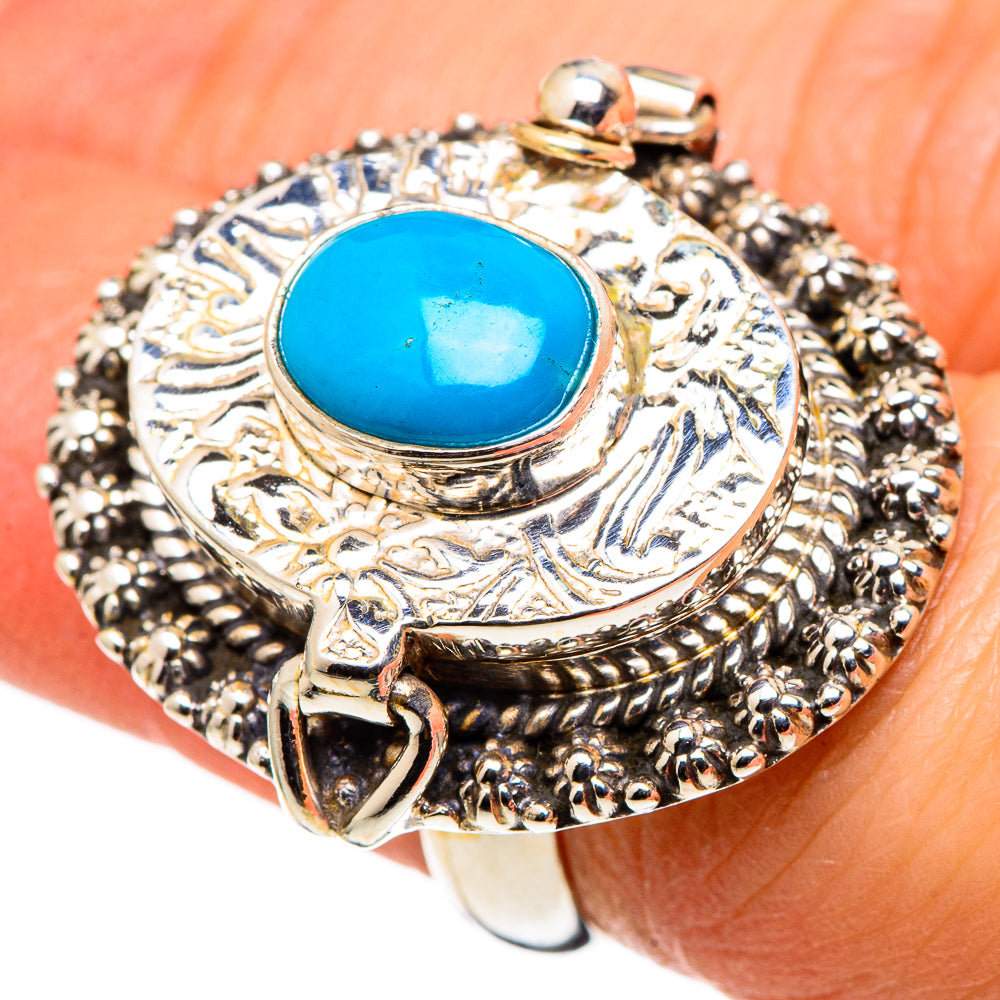 Larimar Rings handcrafted by Ana Silver Co - RING97895