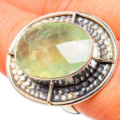 Prehnite Rings handcrafted by Ana Silver Co - RING97900