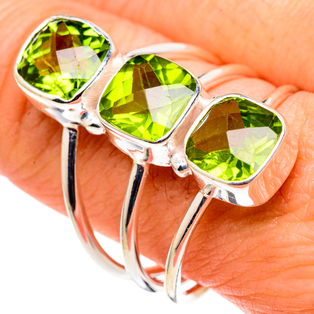 Peridot Rings handcrafted by Ana Silver Co - RING97933